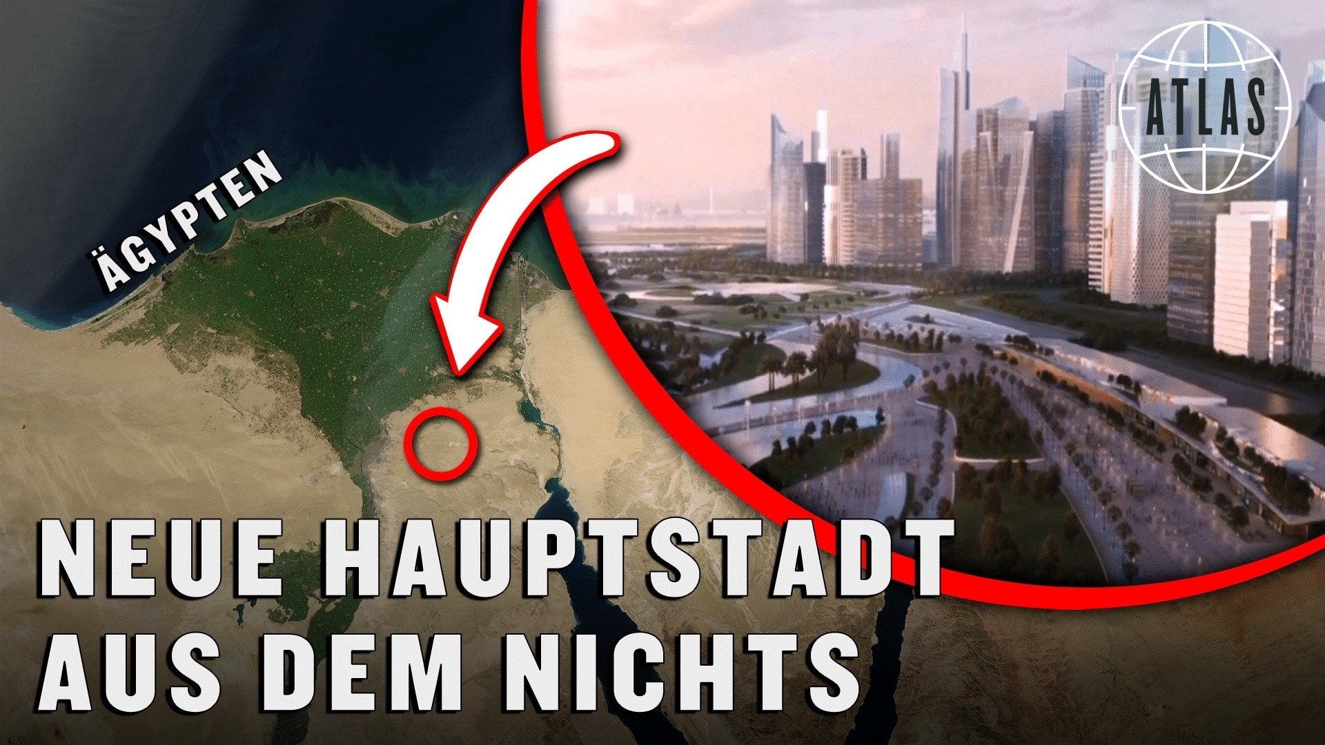 Deshalb baut Ägypten eine neue Hauptstadt I ATLAS ARD Mediathek