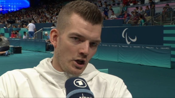 Sportschau Paralympics 2024 - Para-tischtennisspieler Schmidberger - 'sind Sehr Gut Reingekommen'