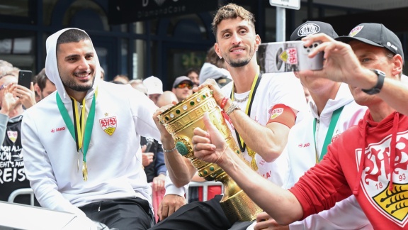 Sportschau - Pokalsieger Stuttgart Lässt Sich Feiern