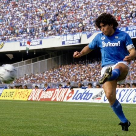 Diego Maradona gehörte in den 80er-Jahren zu den bekanntesten und erfolgreichsten Fußballern der Welt.