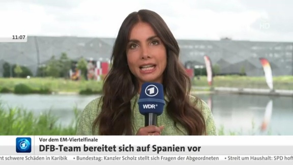 Sportschau Uefa Euro 2024 - Lea Wagner über Das 'vorgezogene Finale' Deutschland Gegen Spanien