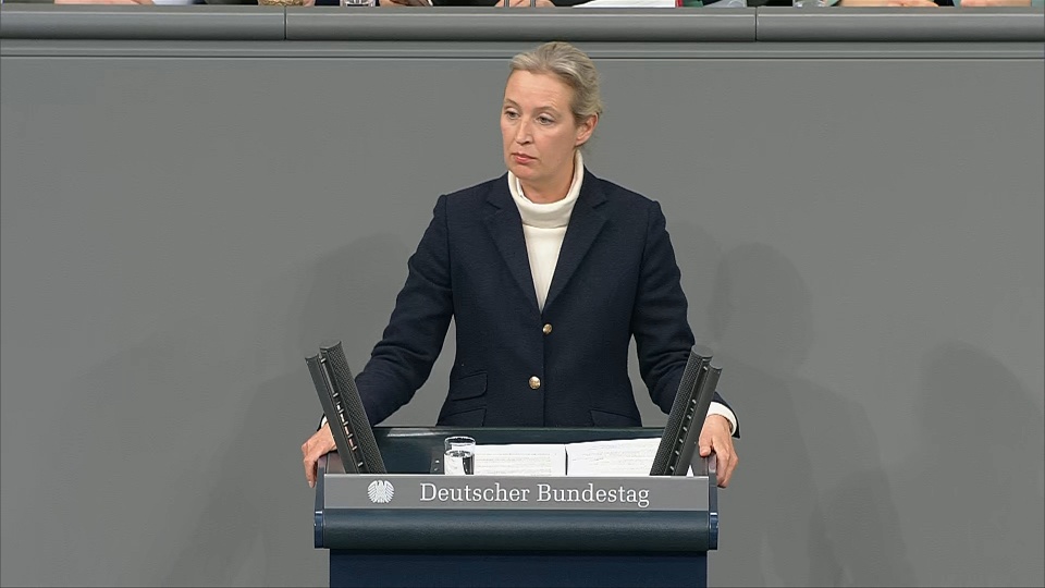 Aussprache: Alice Weidel (AfD)