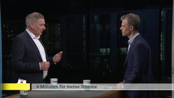 Morgenmagazin - Unternehmer Benjamin Körber Trifft Jan Van Aken, Bundesvorsitzender Die Linke