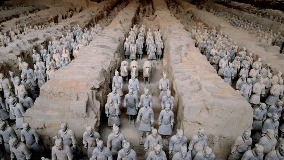 alphadoku Xian (China) Die tönernen Krieger des ersten Kaisers