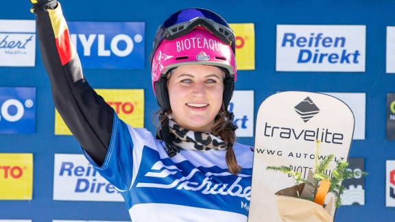 Sportschau Wintersport - Snowboarderin Ramona Hofmeister Gewinnt In Carezza