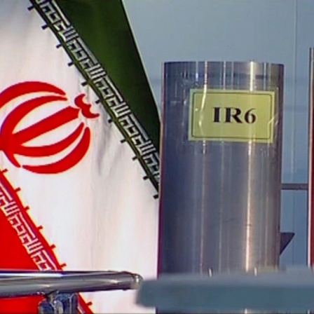 Zentrifugen einer iranischen Atomanlage.