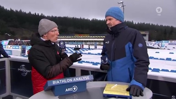 Sportschau Wintersport - Verfolgung In Oberhof - Analyse Und Stimmen