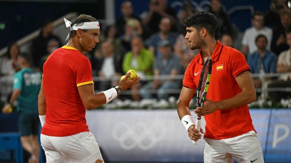 Sportschau Olympia 2024 - Tennis: Alcaraz/nadal Im Doppel Im Re-live