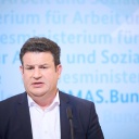 Hubertus Heil am 31.05.2022 bei einer Pressekonferenz in Berlin