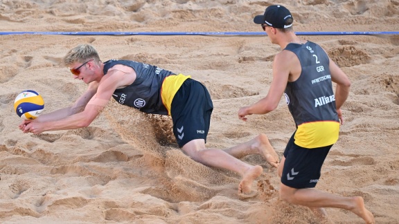 Sportschau - Beachvolleyball-vorrunde: Perusic/schweiner Gegen Pfretzschner/sowa