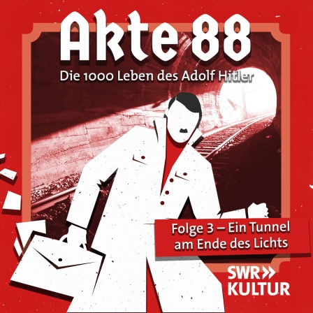 Illustration zur Serie &#034;Akte 88&#034; Staffel 1, Folge 3, Verschwörungstheorien über Hitler nach 1945