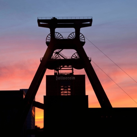 Industriedenkmal und UNESCO Welterbe Zeche Zollverein in Essen