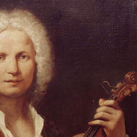 Das Gemälde von Francois Morellon La Cave aus dem Jahr 1723 zeigt Antonio Vivaldi.