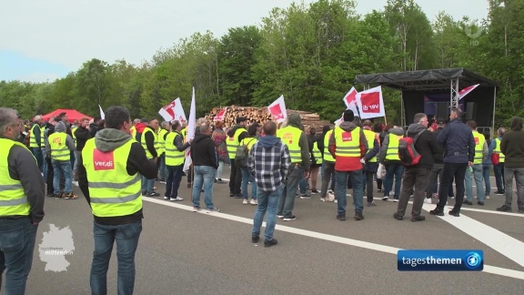 Tagesthemen - Angst Um Die Arbeitsstelle Rund Um Die Us Air Base In Ramstein