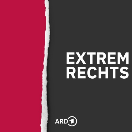Der Schriftzug "Extrem Rechts"