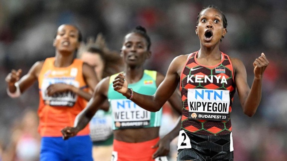 Sportschau - 1.500-m-finale Der Frauen - Kipyegon Läuft Allen Davon