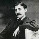 Porträt von Schriftsteller Marcel Proust