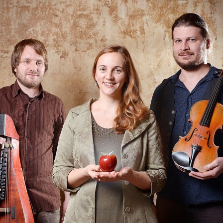 Die Band Bube Dame König: Till Uhlmann, Juliane Weinelt, Jan Oelmann 