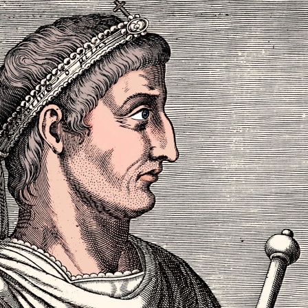 Konstantin der Grosse, oder Konstantin I., von 306 bis 337 römischer Kaiser.
