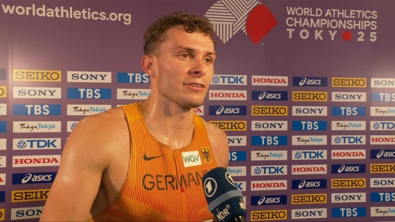 Sportschau Leichtathletik-wm 2025 - Läufer Bredau - 'keine Optimalen Bedingungen'