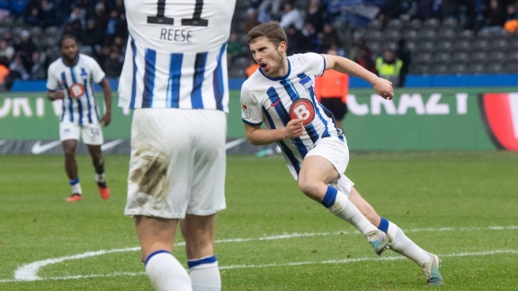 Sportschau Bundesliga - Hertha Feiert Kantersieg Gegen Elversberg