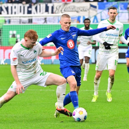 Palko Dardai (Hertha) im Spiel gegen Fürth