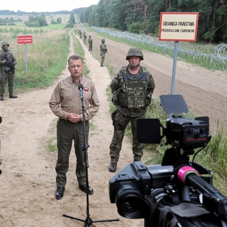 Wie Journalisten an der polnisch-belarussichen Grenze behindert werden