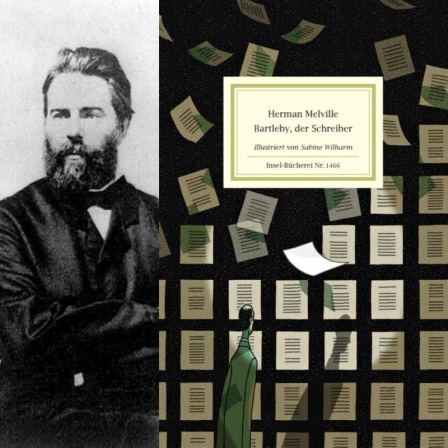 Der Schriftsteller Herman Melville und sein Roman "Bartleby, der Schreiber"