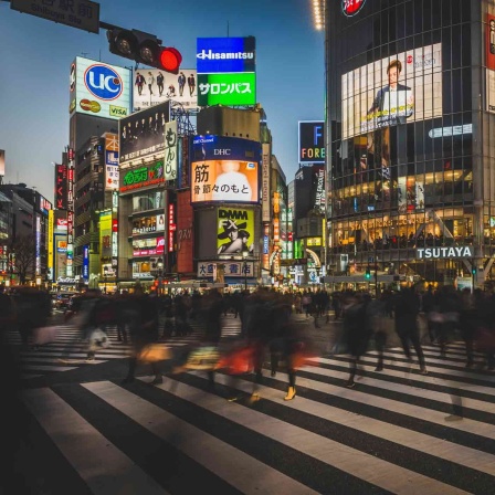 Shibuya Kreuzung in Tokio