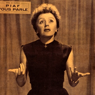 Edith Piaf, französische Sängerin 1915 - 1963