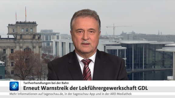 Tagesschau24 - Tagesschau Live: Gdl-chef Weselsky Im Interview