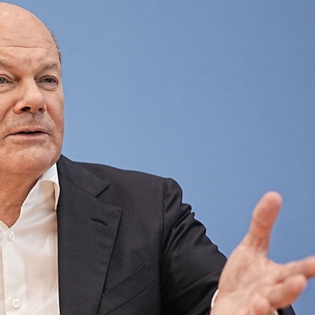 Bundeskanzler Olaf Scholz (SPD)