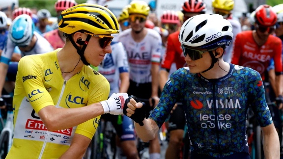 Sportschau Tour De France - Pogacar Gegen Vingegaard - Ein Duell Auf Augenhöhe