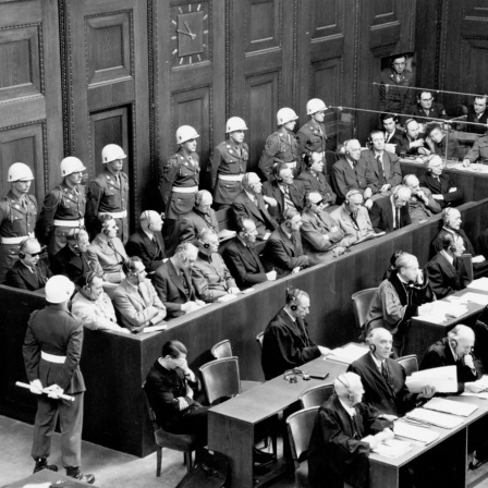 Echos des Nürnberger Prozesses gegen die NS-Hauptkriegsverbrecher