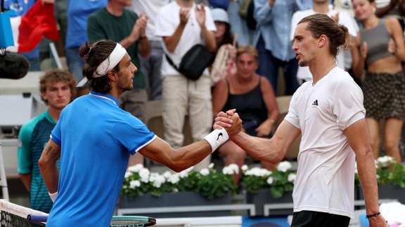 Sportschau Olympia 2024 - Tennis: Zverev Gegen Musetti – Das Letzte Spiel