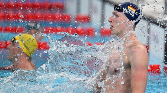 Sportschau Olympia 2024 - Schwimmen: Vier Medaillen-entscheidungen Im Re-live