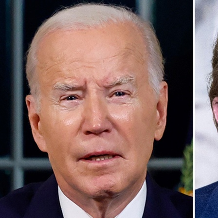 Porträtbilder der US-Politiker Donald Trump (l.) und Joe Biden. (Bild-Collage)