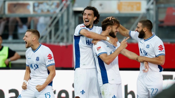 Sportschau Bundesliga - Darmstadt Feiert Last-minute-sieg Gegen Nürnberg