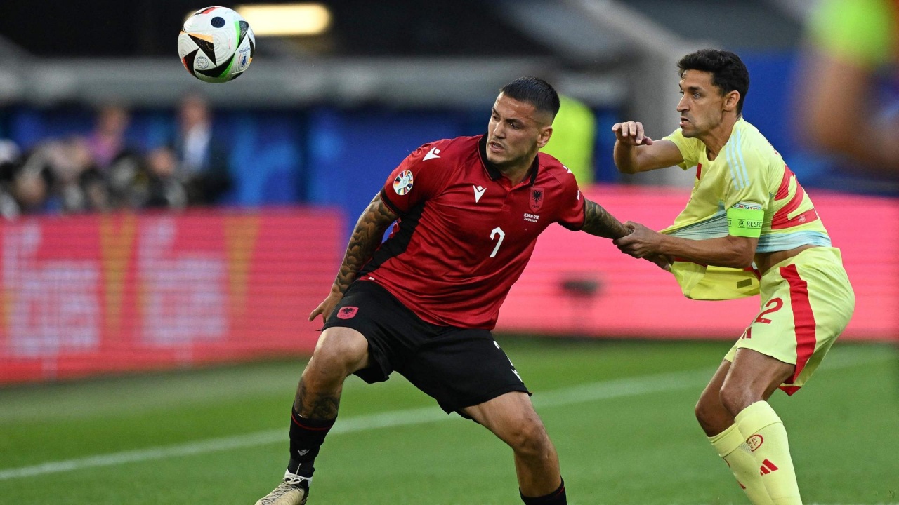 Albanien gegen Spanien - ganzes Spiel 