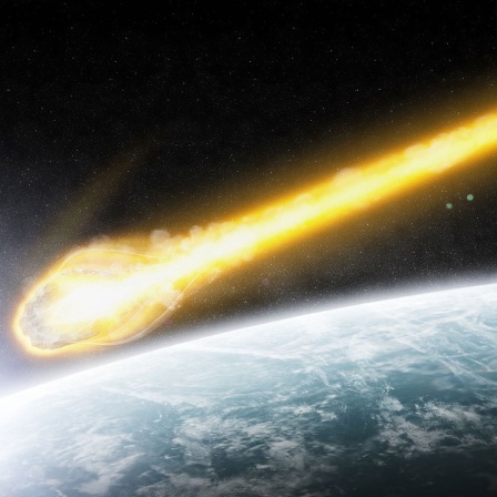 Weltuntergang, Komet fliegt auf die Erde zu