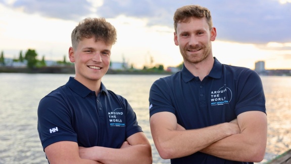 Mittagsmagazin - Hamburger Duo Kurz Vor Segel-regatta 'globe40'
