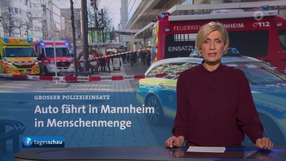 Tagesschau - Anschlag Mannheim 15:30 Uhr, 03.03.2025