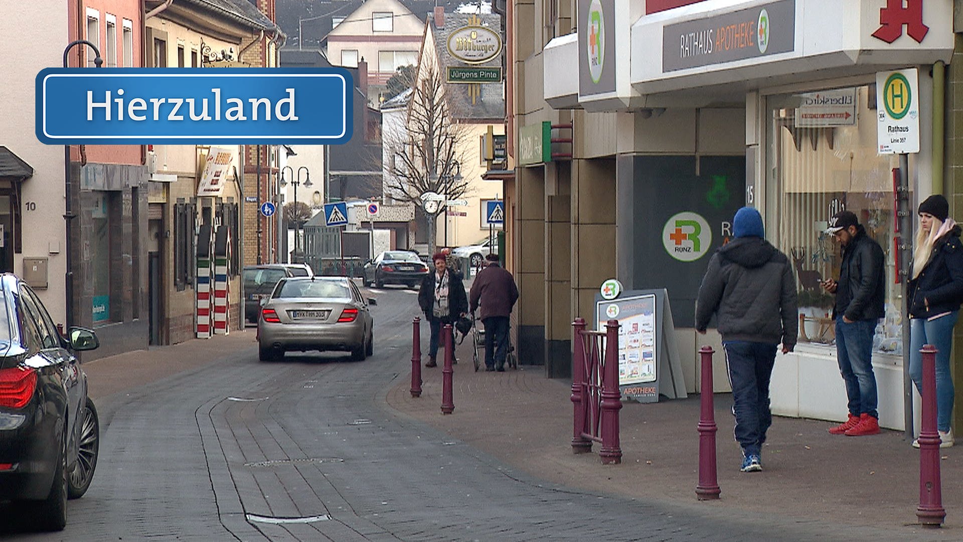 Landesschau RheinlandPfalz Die Kapellenstraße in MülheimKärlich