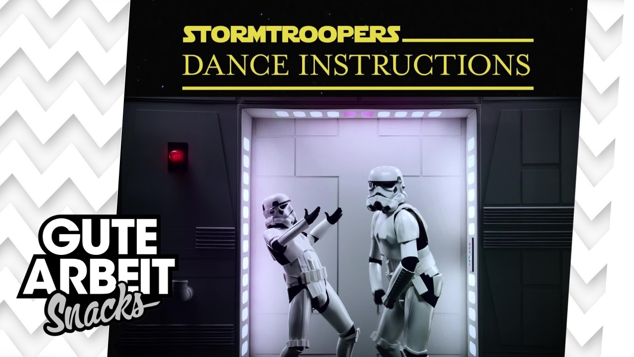 Stormtroopers Dance Instructions: Super Trooper | Gute Arbeit Snacks