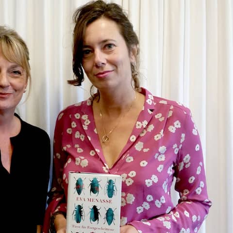 Anja Brockert (li.) und Eva Menasse