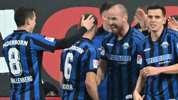 Sportschau Bundesliga - Paderborn Jubelt Dank Heuer-traumtor Gegen K'lautern