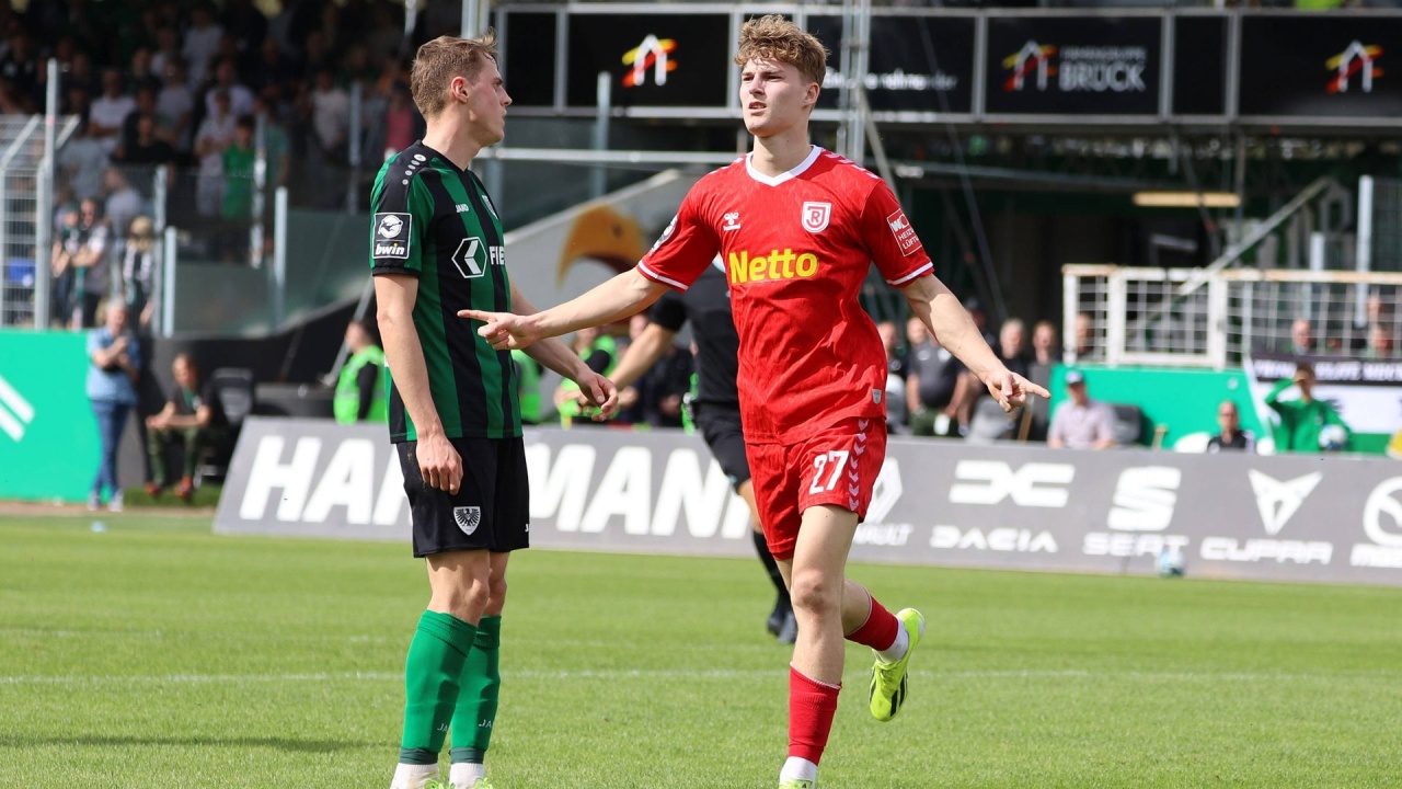 Fußball, 3.Liga: Preußen Münster – Jahn Regensburg