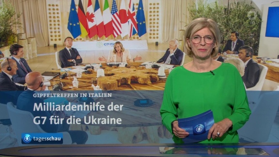 Tagesschau - Tagesschau 14:00 Uhr, 13.06.2024