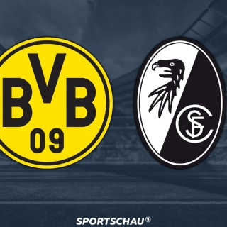 Logo Borussia Dortmund gegen SC Freiburg