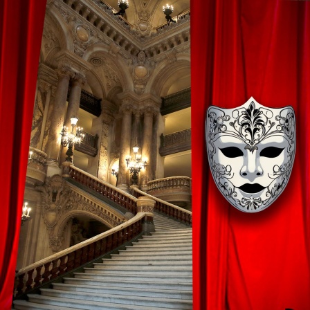Episodencover für "Das Phantom der Oper", Treppenhaus im Opernhaus Palais Garnier in Paris.